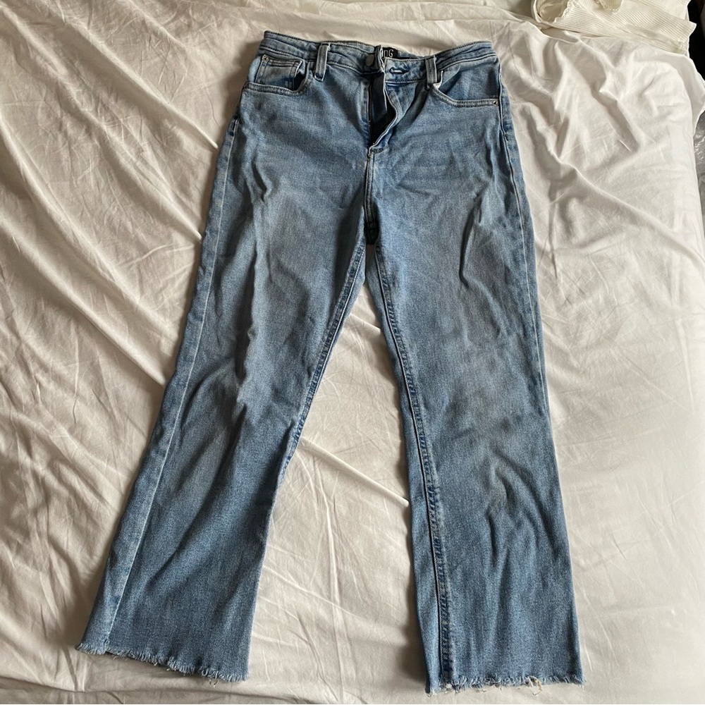 BDG High-Rise Kick Flare Jeans Light Blue 28